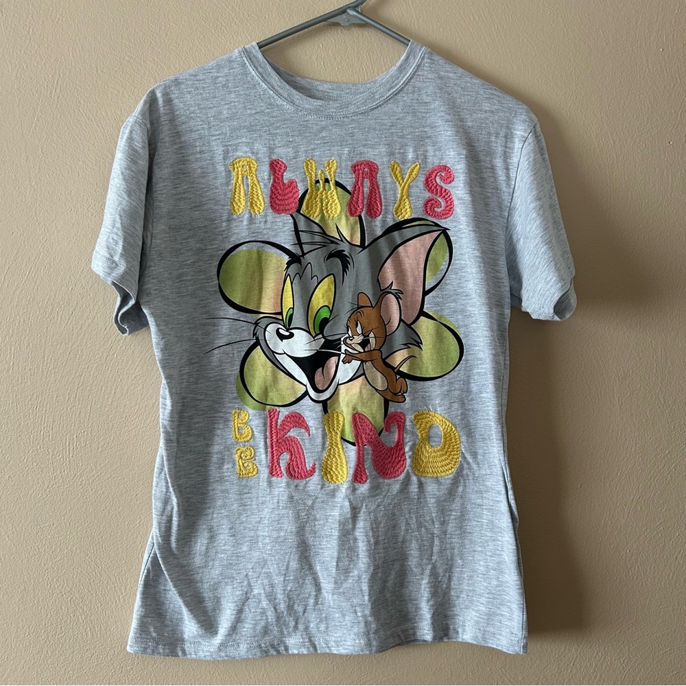 Freeze Gray Tom and Jerry T-Shirt